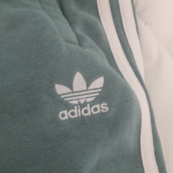 sage green adidas joggers! - Picture 2 of 4